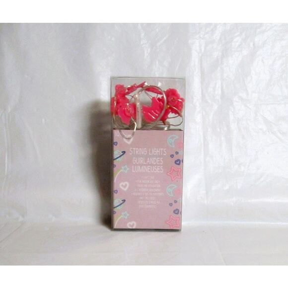 Unicorn LED String Lights 10 Ct 3.6 Ft DIY Crafts Wreaths Party Décor Battery - Picture 2 of 3